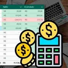 controle financeiro no google planilhas